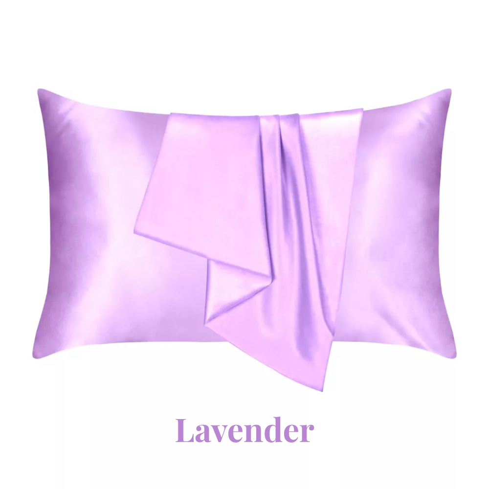 Luxury Satin Silk Pillow Cases- Set of 2