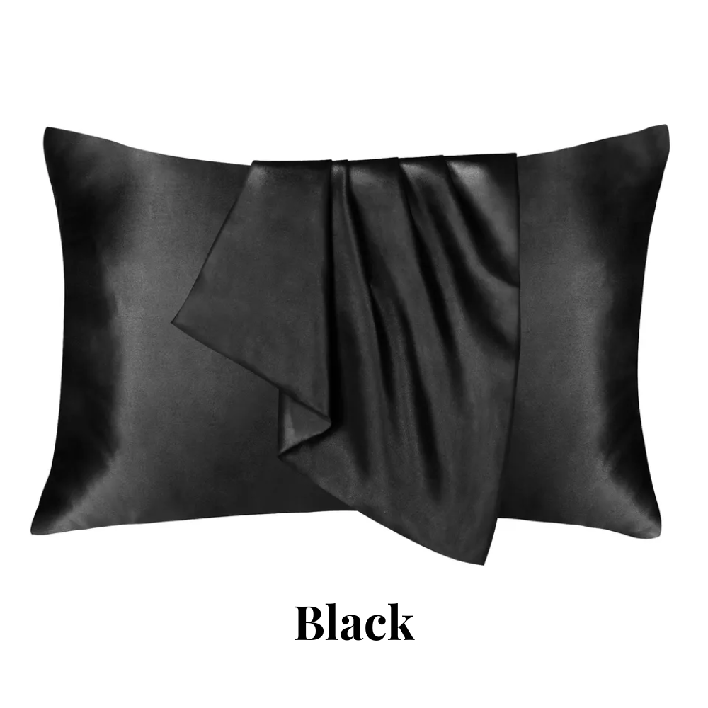 Luxury Satin Silk Pillow Cases- Set of 2