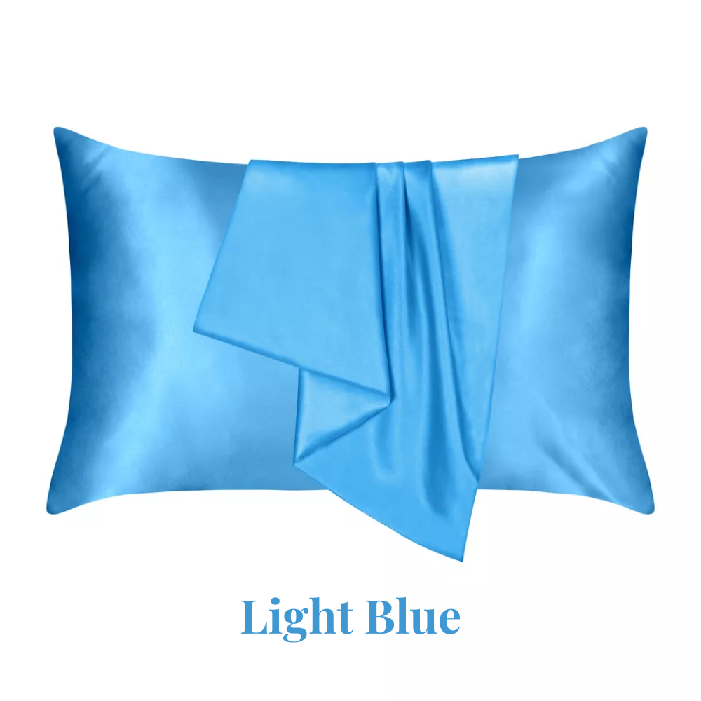 Luxury Satin Silk Pillow Cases- Set of 2