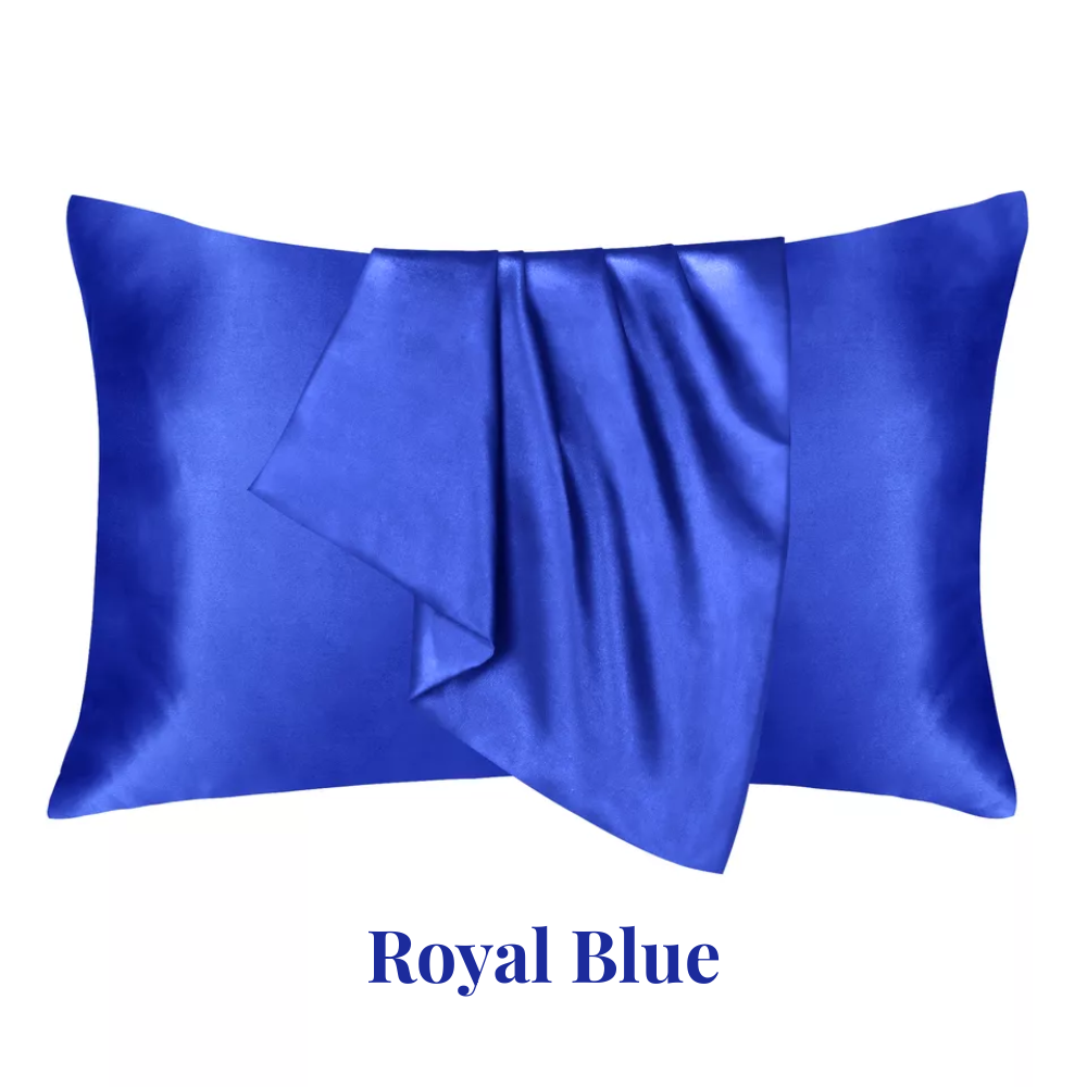 Luxury Satin Silk Pillow Cases- Set of 2