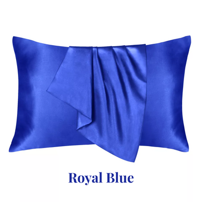 Luxury Satin Silk Pillow Cases- Set of 2