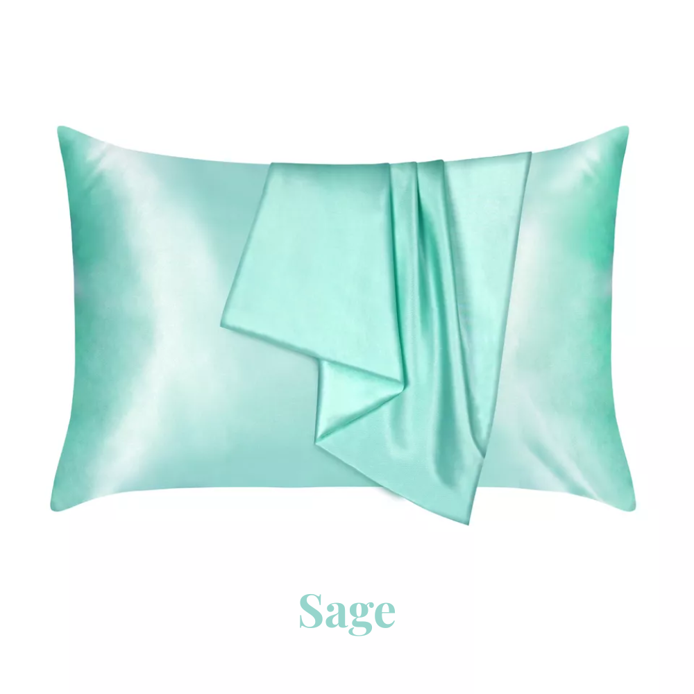 Luxury Satin Silk Pillow Cases- Set of 2
